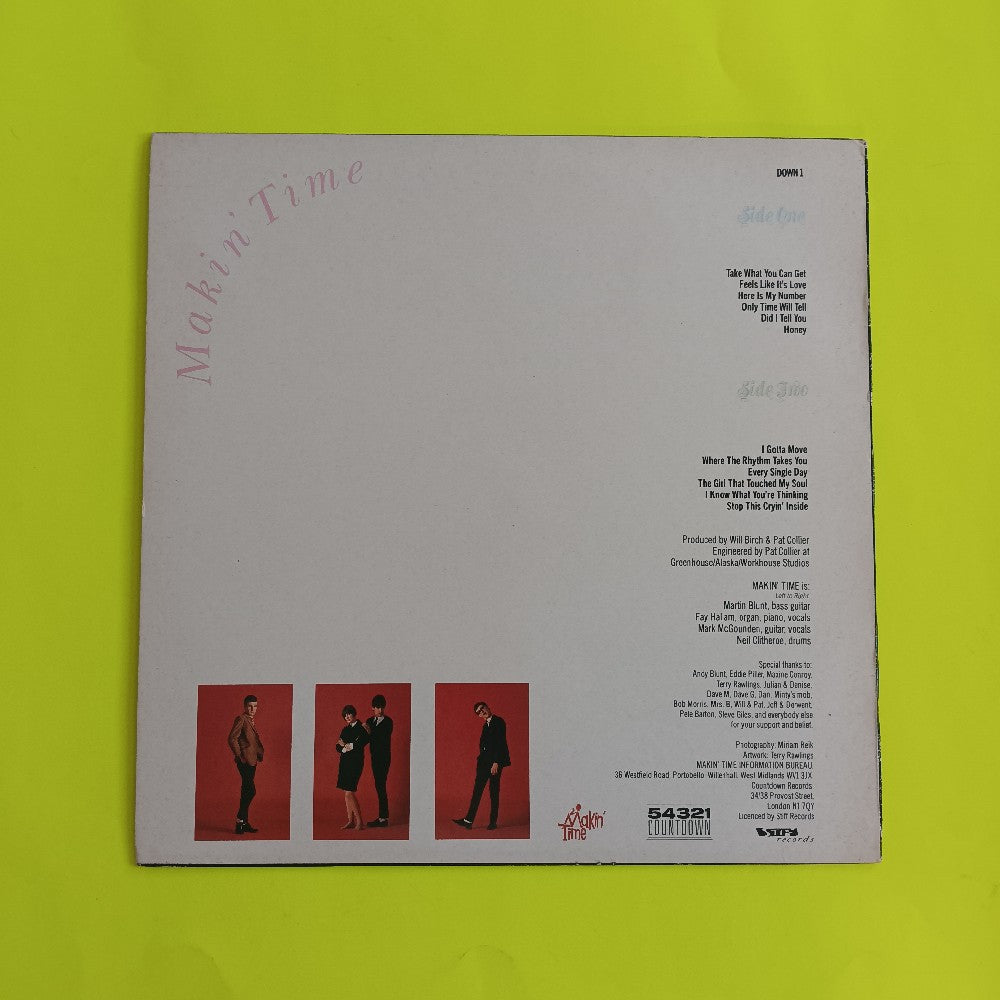 Makin' Time - Rhythm And Soul / UK Original - 1985 - DOWN1 - Used - EX - Vinyl