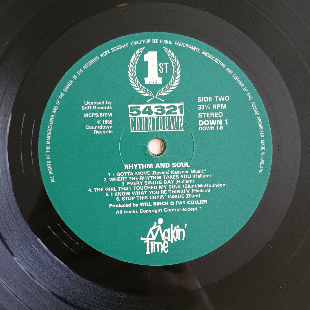 Makin' Time - Rhythm And Soul / UK Original - 1985 - DOWN1 - Used - EX - Vinyl