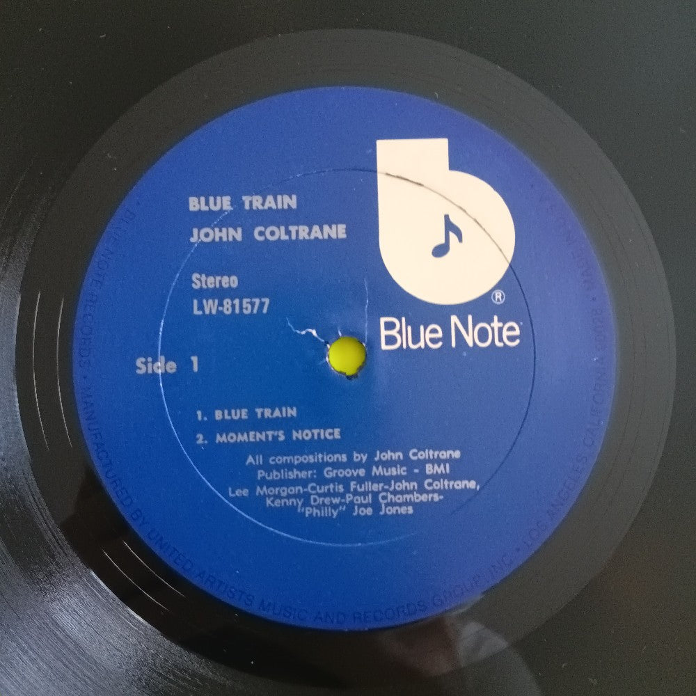 John Coltrane - Blue Train / White B  - LW 81577 - Used - VG++ - Vinyl