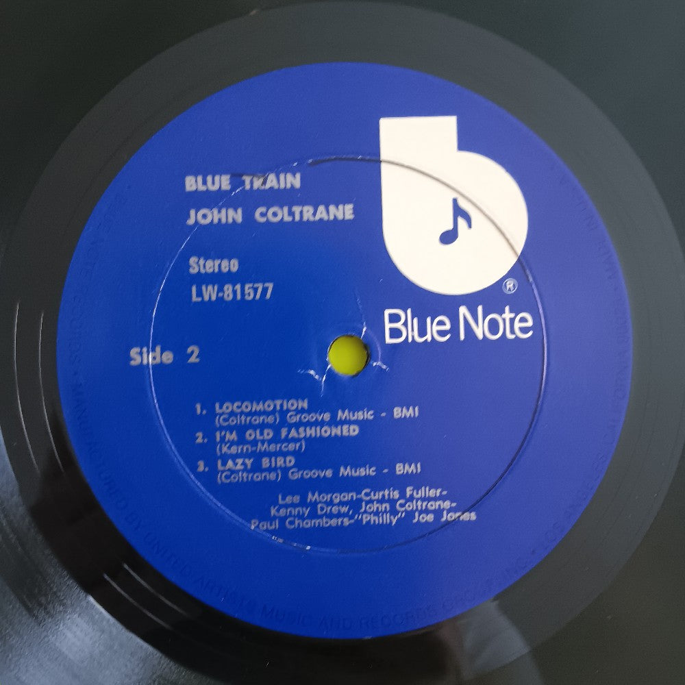 John Coltrane - Blue Train / White B  - LW 81577 - Used - VG++ - Vinyl