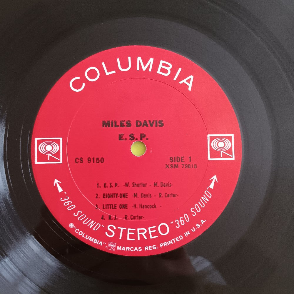 Miles Davis - E. S. P. ESP / No Nonbreakable 2 Eye - 1967 - CS 9150 - Used - VG++ - Vinyl
