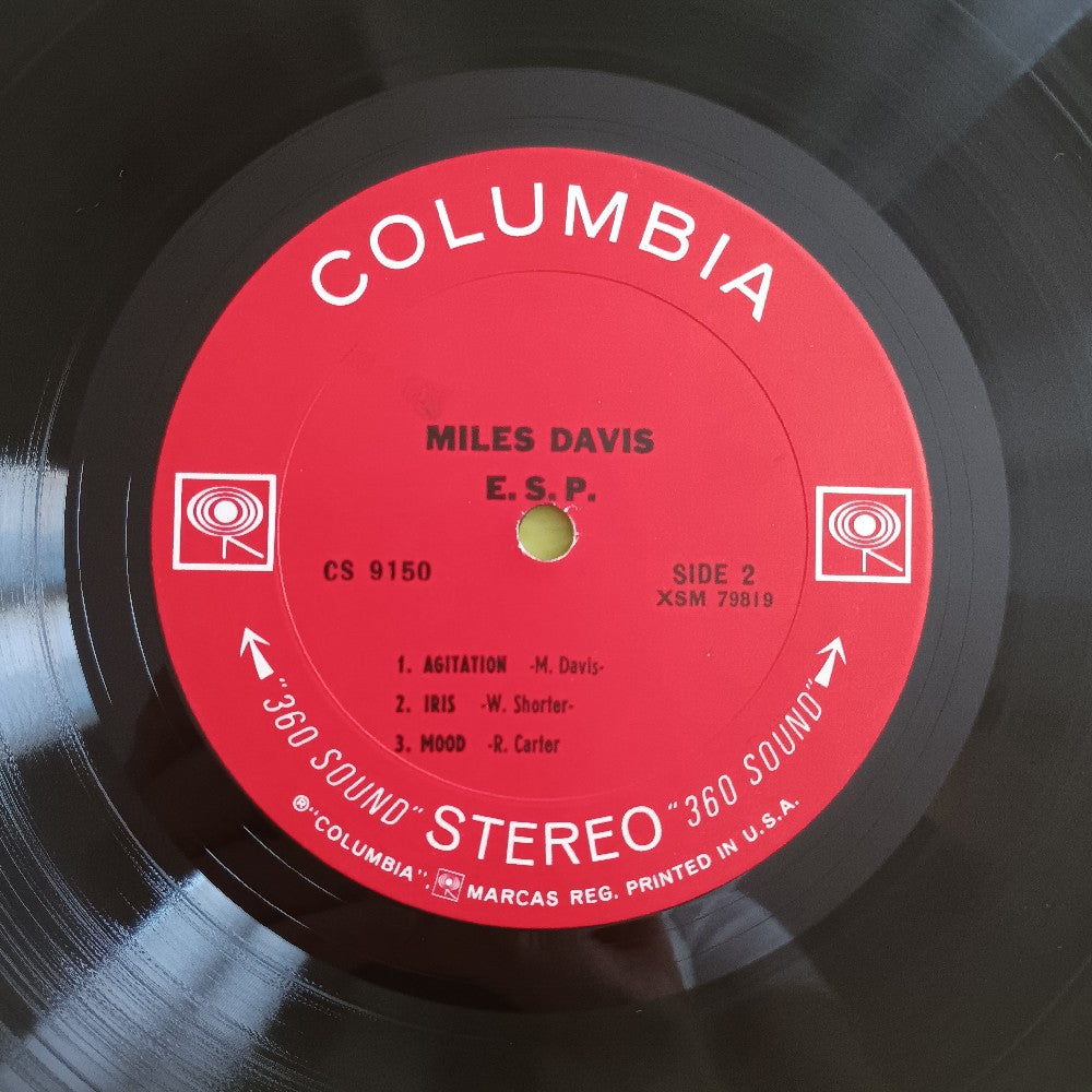 Miles Davis - E. S. P. ESP / No Nonbreakable 2 Eye - 1967 - CS 9150 - Used - VG++ - Vinyl