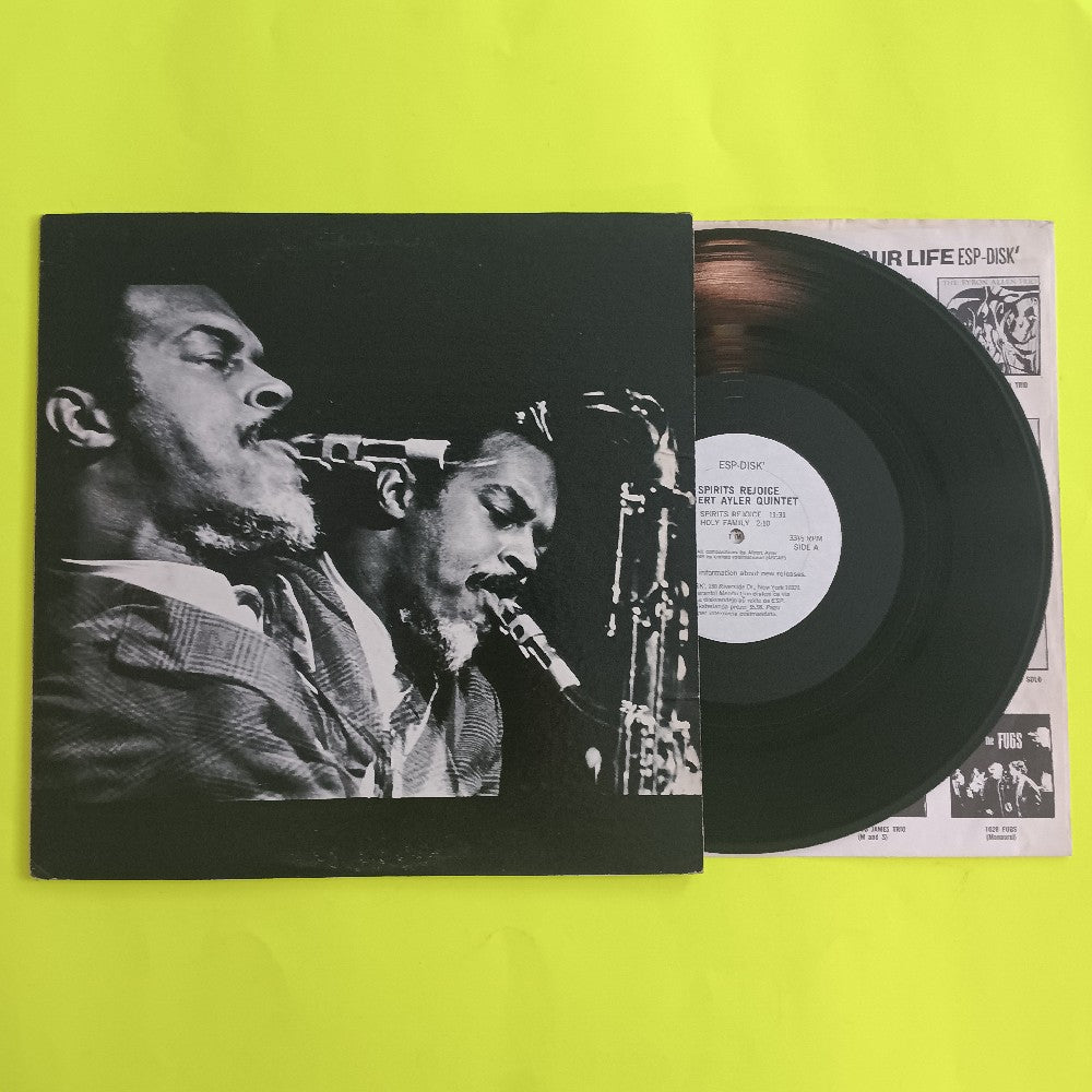 Albert Ayler Quintet - Spirits Rejoice / Original Mono - 1965 - ESP DISK 1020 - Used - VG+ - Vinyl