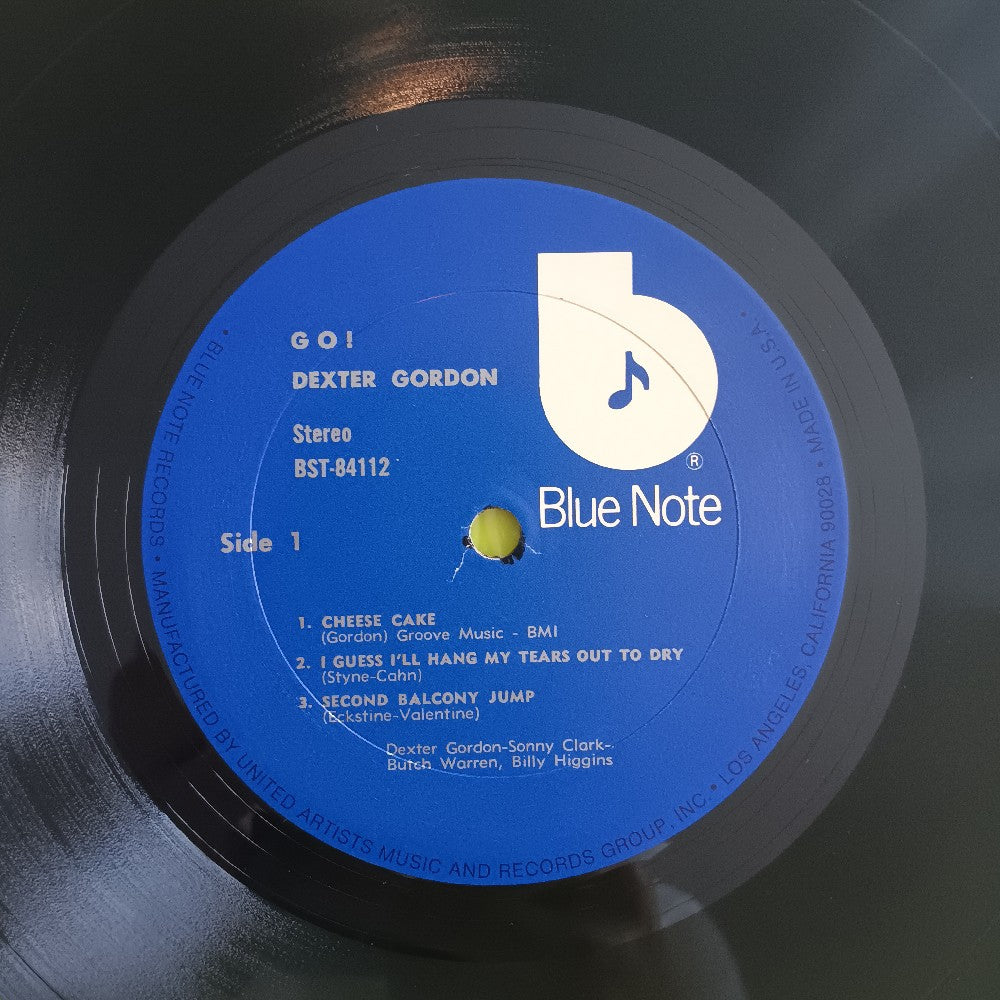Dexter Gordon - Go / White B  - 1977 - BST 84112 - Used - VG+ - Vinyl