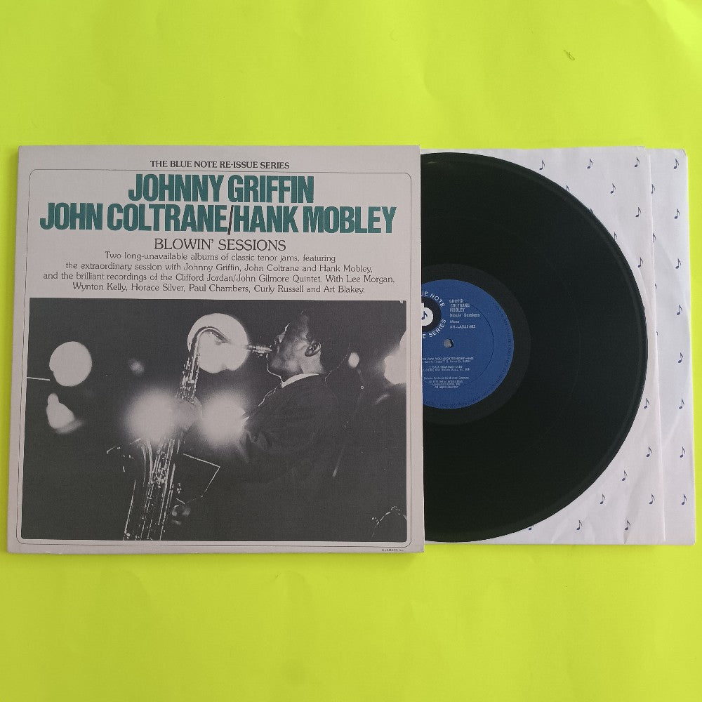 Johnny Griffin John Coltrane Hank Mobley - Blowin Sessions - 1975 - BN-LA521-H2 - Used - VG+ - Vinyl