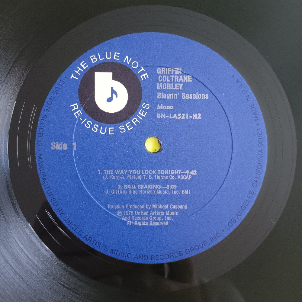 Johnny Griffin John Coltrane Hank Mobley - Blowin Sessions - 1975 - BN-LA521-H2 - Used - VG+ - Vinyl