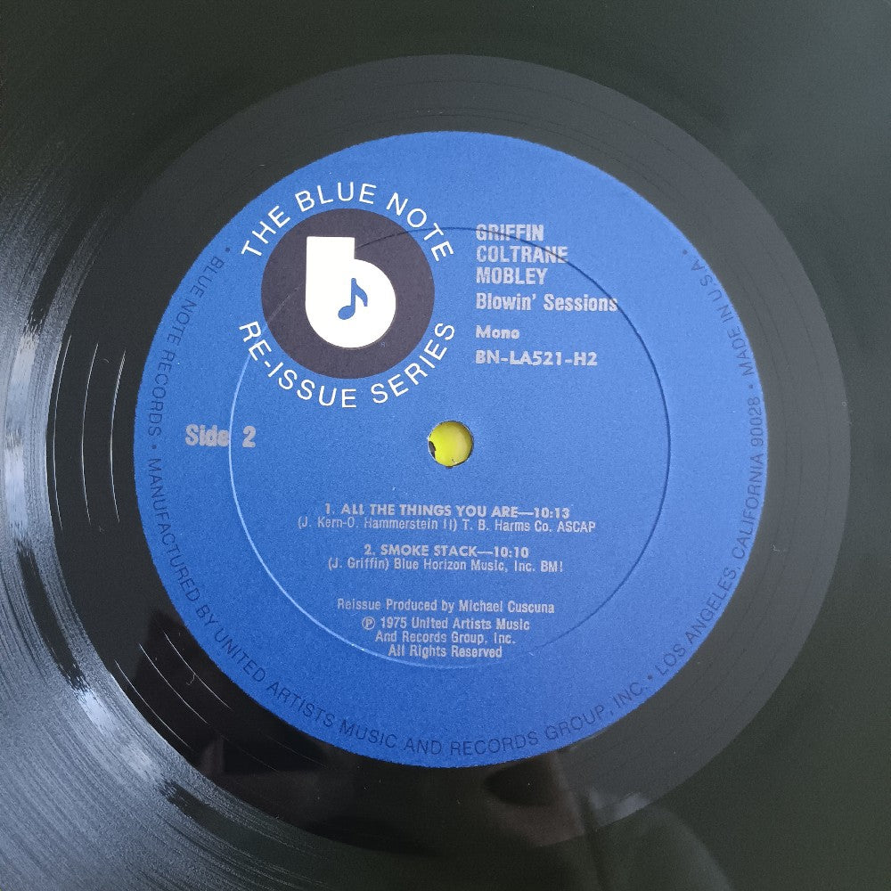 Johnny Griffin John Coltrane Hank Mobley - Blowin Sessions - 1975 - BN-LA521-H2 - Used - VG+ - Vinyl