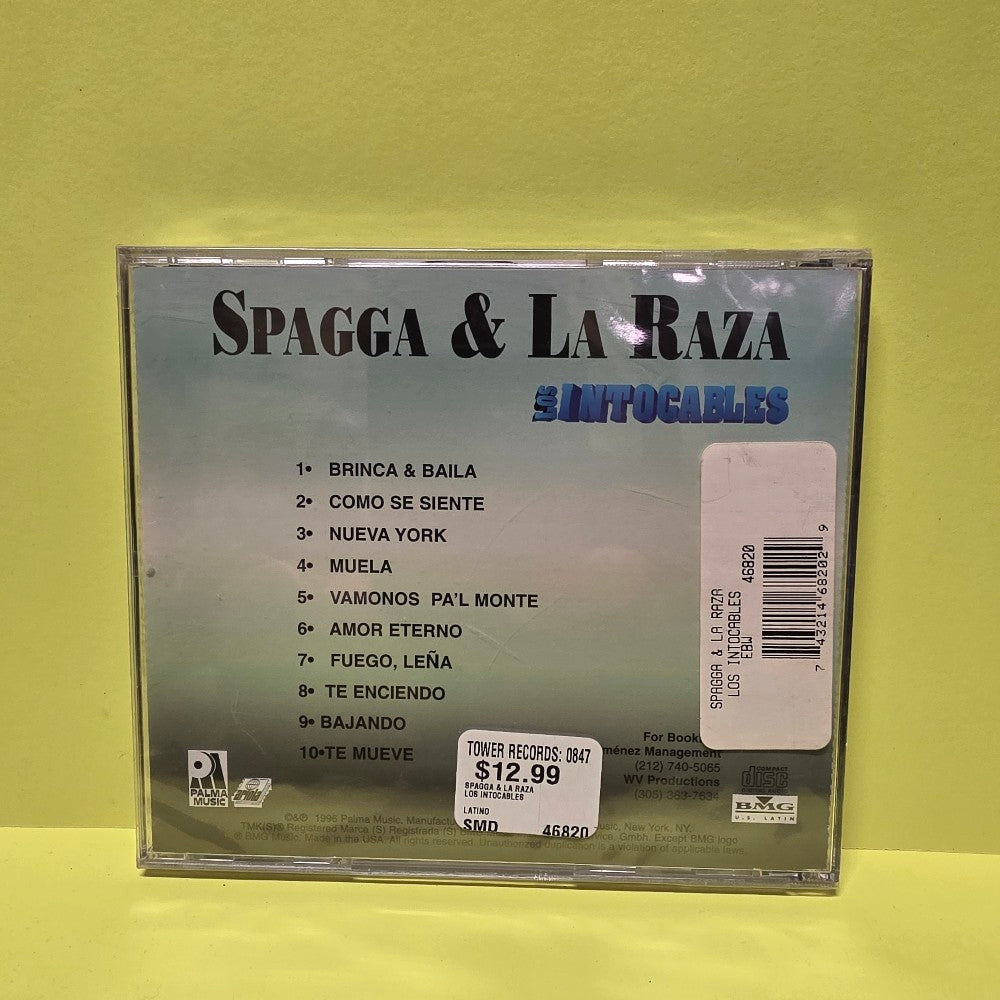 Spagga & La Raza - Los Intocables - 1996 - 7 43214 68202 3 - New - Sealed - CDs