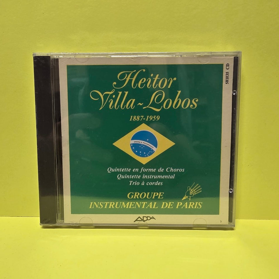 Villa-Lobos Heitor - Quintette En Forme De Choros Quintette Instrumental Trio A Cordes. - 1986 - New - Sealed - CDs