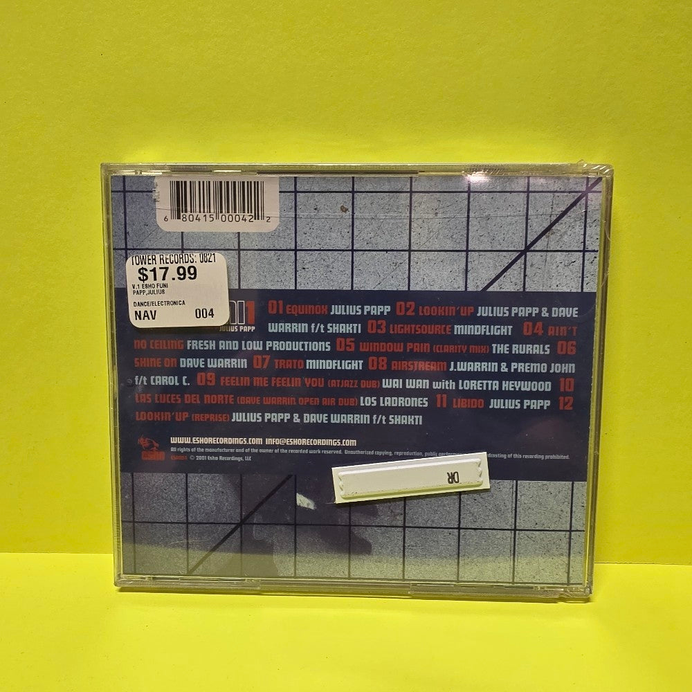 Various - Eshofuni 1 - 2001 - esh004 - New - Sealed - CDs