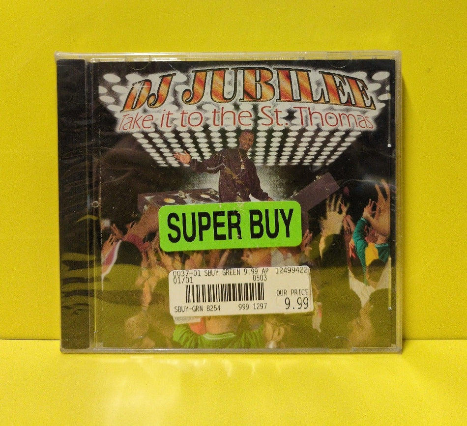 DJ Jubilee - Take It To The St. Thomas - 1998 - TFP-206 - New - Sealed - CDs