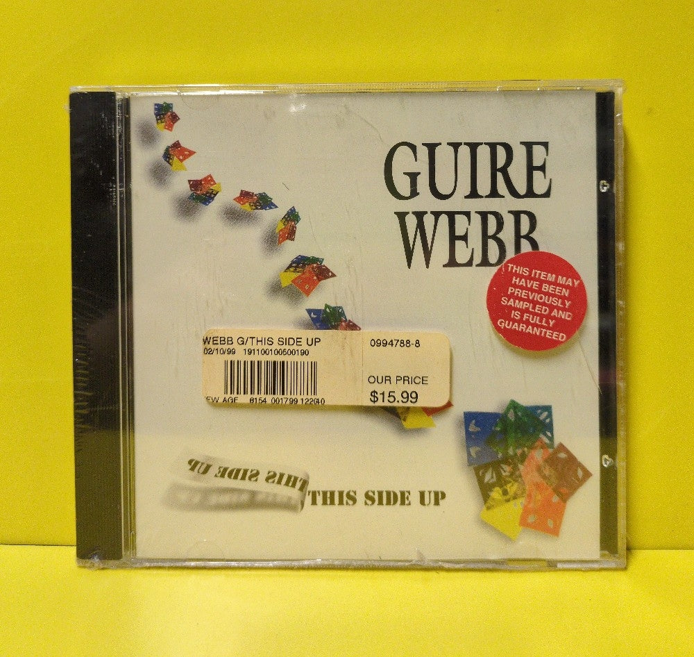 Guire Webb - This Side Up - 1998 - 70002 - New - Sealed - CDs