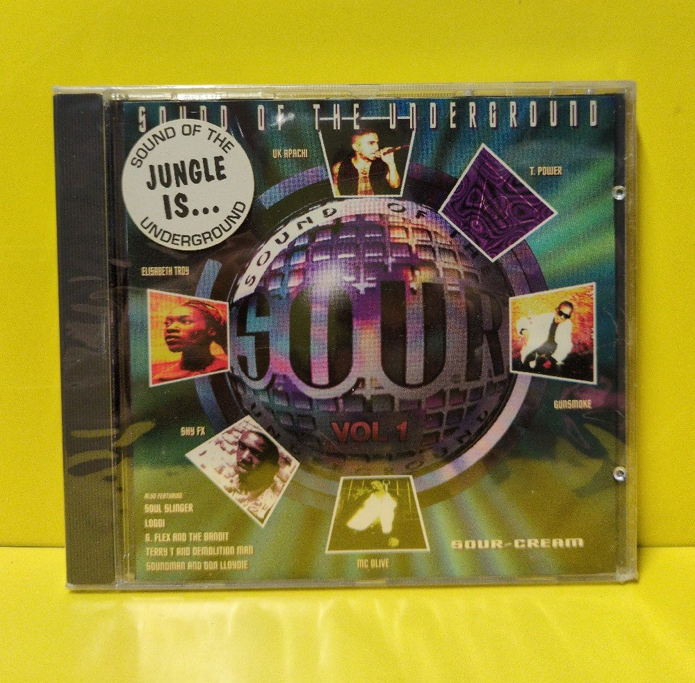 Various - Sound Of The Underground / Sour-Cream Volume One - 1995 - SOUR UKCDLP 001 - New - Sealed - CDs - UK Import