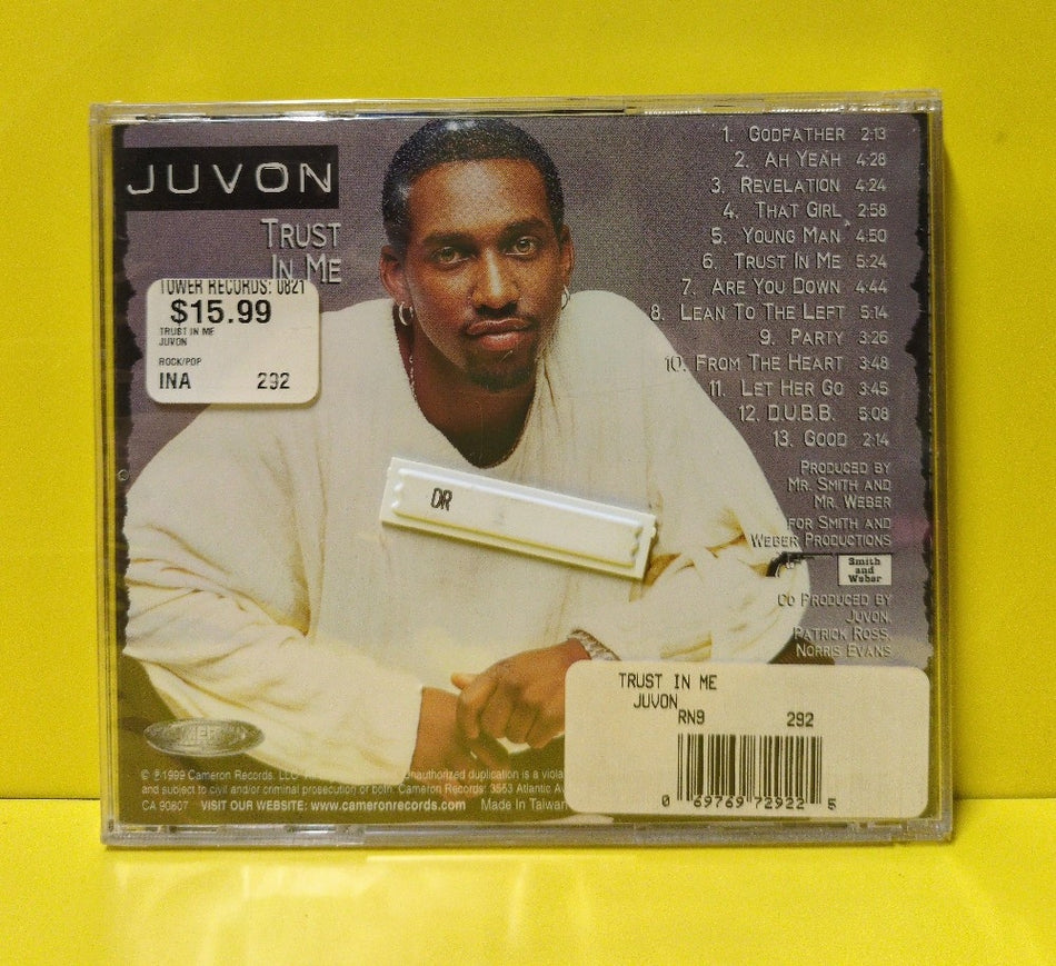 Juvon - Trust In Me - 1999 - CRD0292 - New - Sealed - CDs
