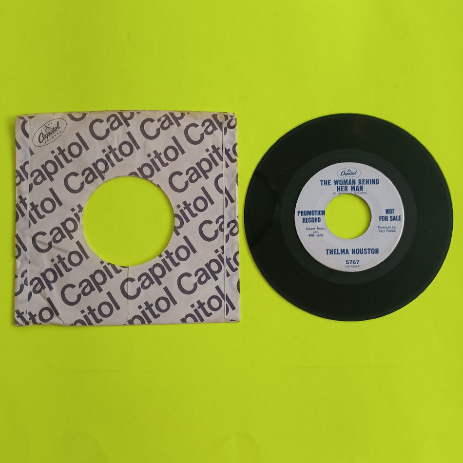Thelma Houston - Baby Mine / The Woman Behind Her Man 7" PROMO Northern Soul - 1966 - 5767 - Used - VG++ - Vinyl