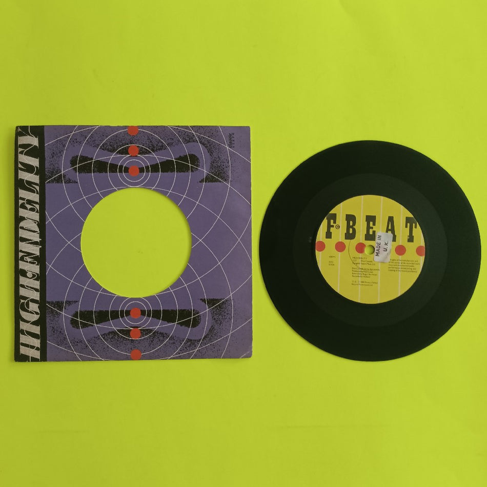 Elvis Costello - High Fidelity / Getting Mighty Crowded UK 7" - 1980 - F-Beat XXX3 - Used - VG++ - Vinyl
