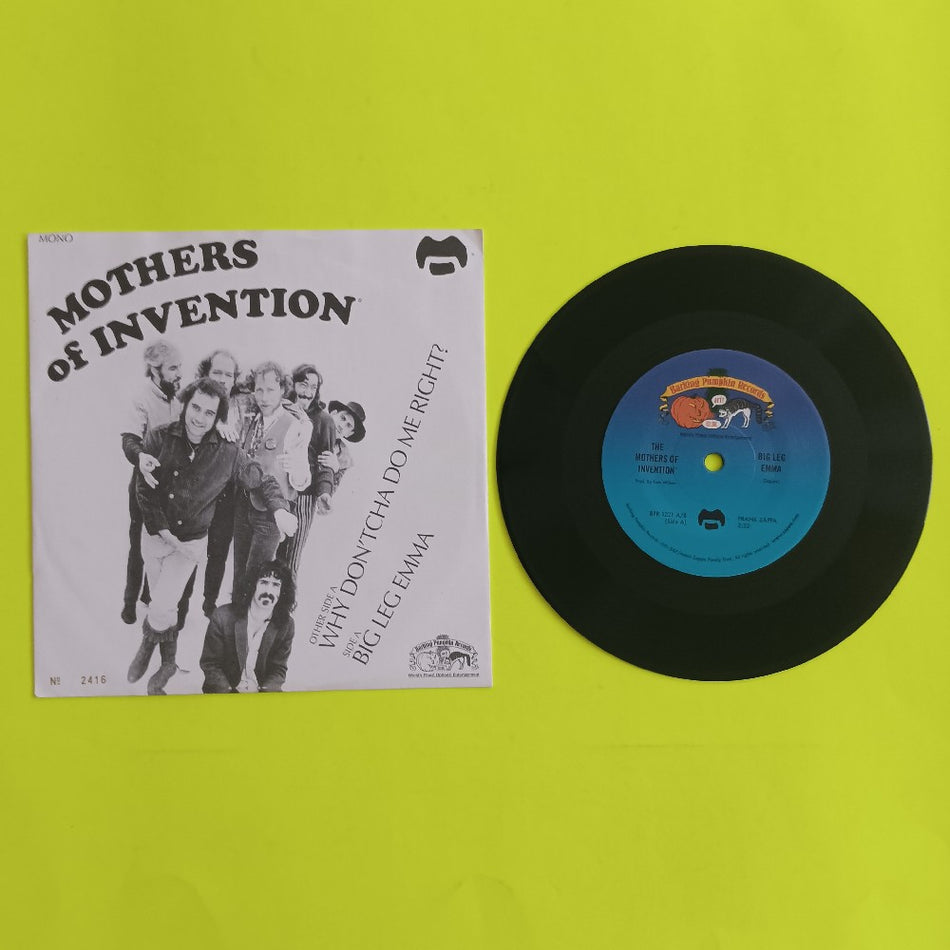 The Mothers Of Invention - Big Leg Emma RSD #ed 7" - 2012 - BPR 1221 - Used - EX - Vinyl