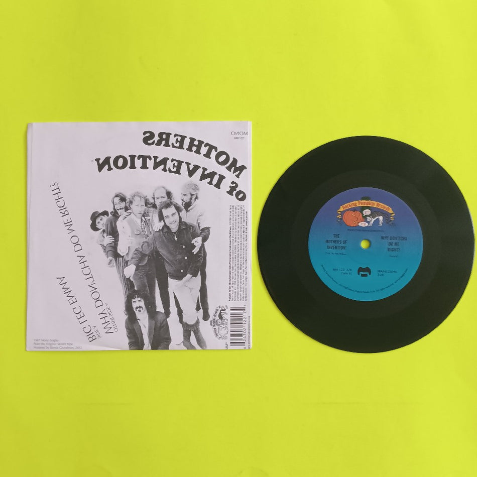The Mothers Of Invention - Big Leg Emma RSD #ed 7" - 2012 - BPR 1221 - Used - EX - Vinyl
