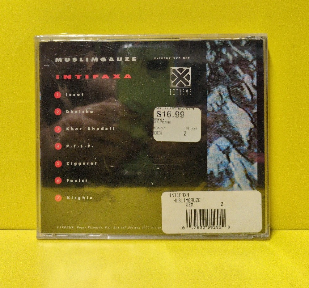 Muslimgauze - Intifaxa - 1990 - XCD 002 - New - Sealed - CDs