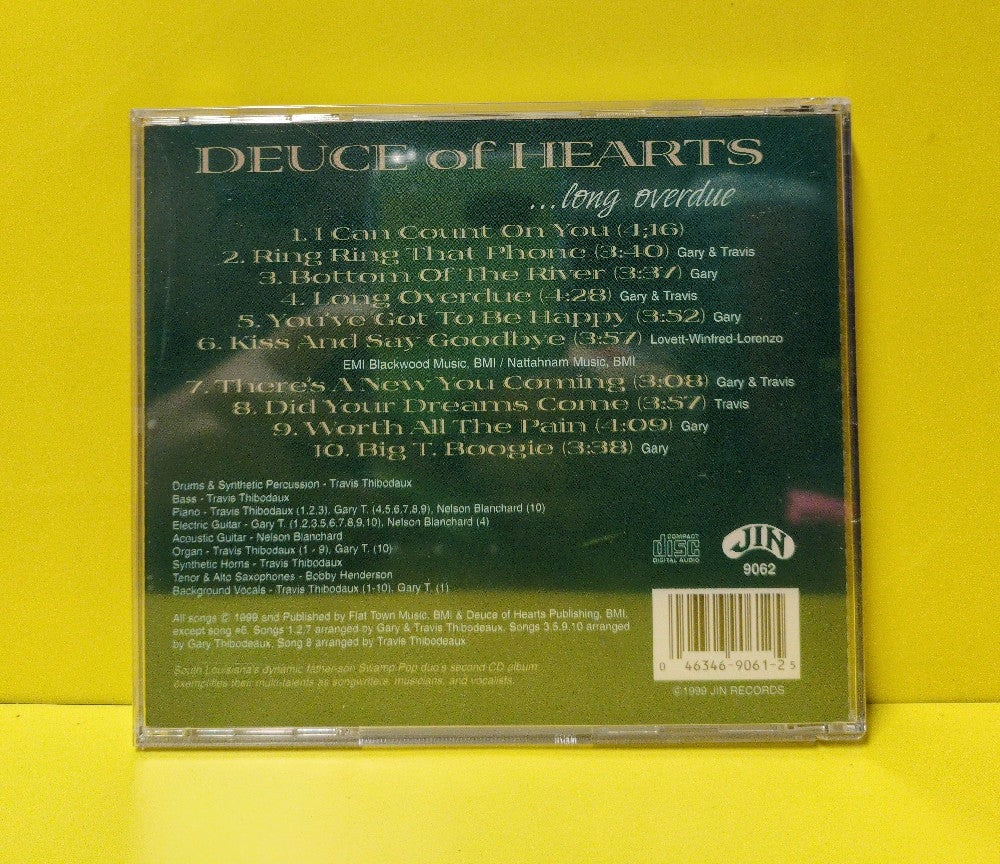 Deuce Of Hearts - ...Long Overdue - 1999 - JIN-9062 - New - Sealed - CDs
