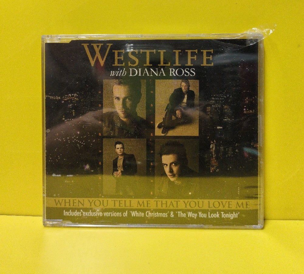 Westlife With Diana Ross - When You Tell Me That You Love Me - 2005 - 82876 76738 2 - New - Sealed - CDs