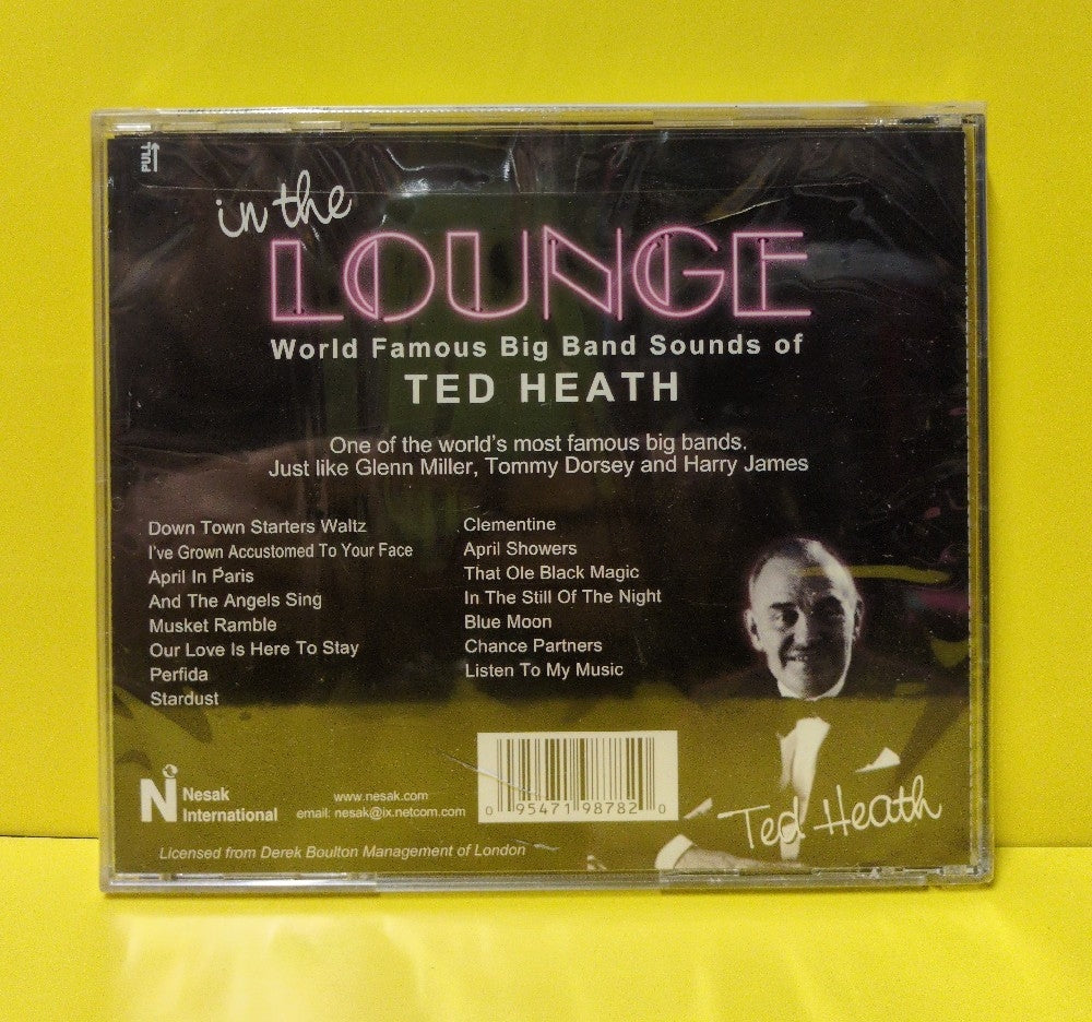 Ted Heath  - In The Lounge - 2001 - 19878-2 - New - Sealed - CDs