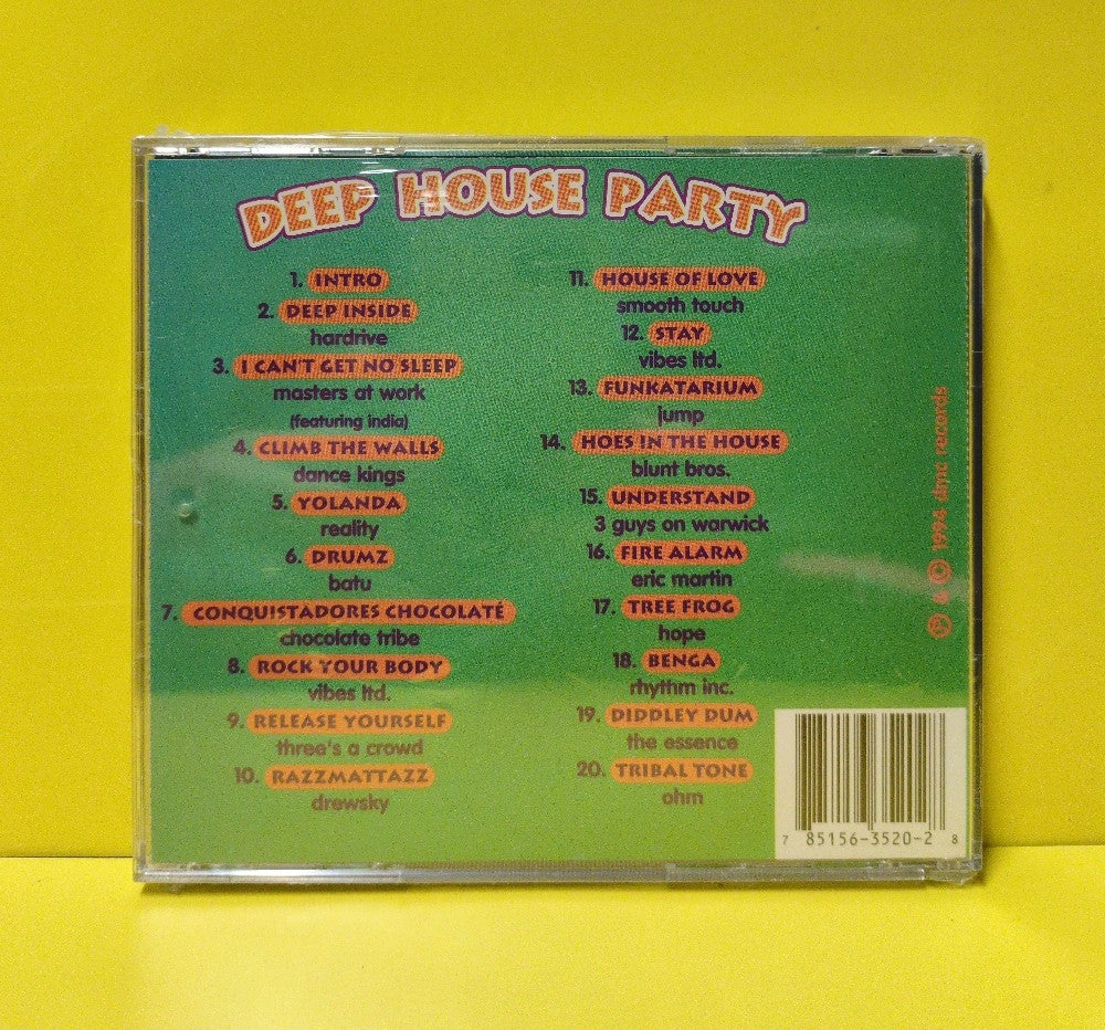 Various - Deep House Party - 1994 - DMC 3520-2 - New - Sealed - CDs