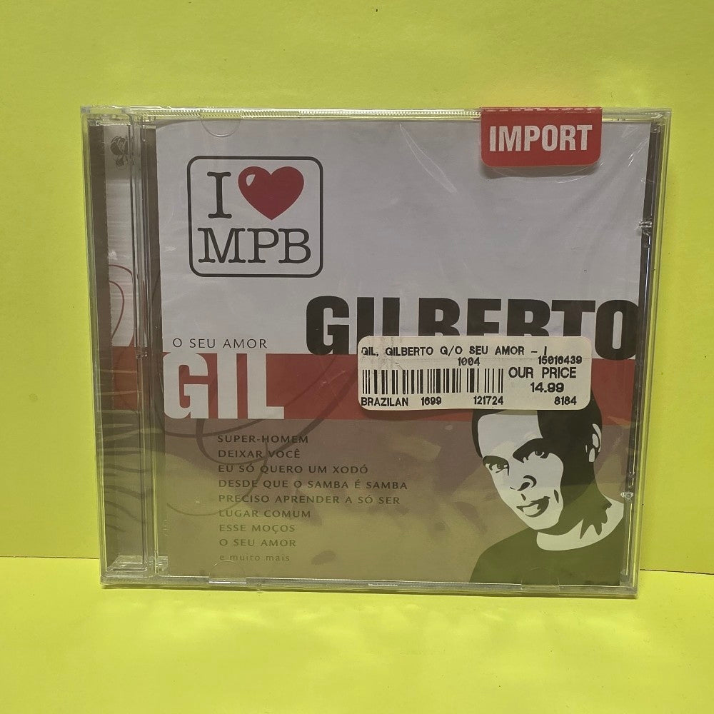 Gilberto Gil - I Love Mpb: O Seu Amor - 2004 - New - Sealed - CDs