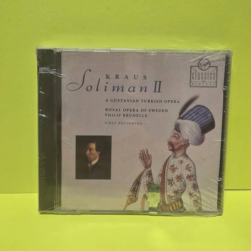 Kraus Royal Opera Of Sweden, Philip Brunelle. - Soliman ll - 1992 - New - Sealed - CDs