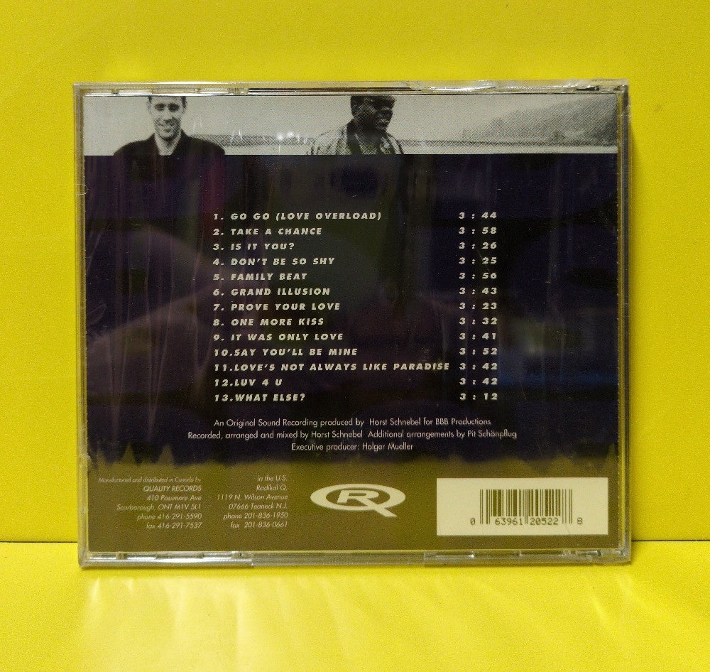 Bad Boys Blue - To Blue Horizons - 1994 - R-QCD 2052 - New - Sealed - CDs - Canada Import
