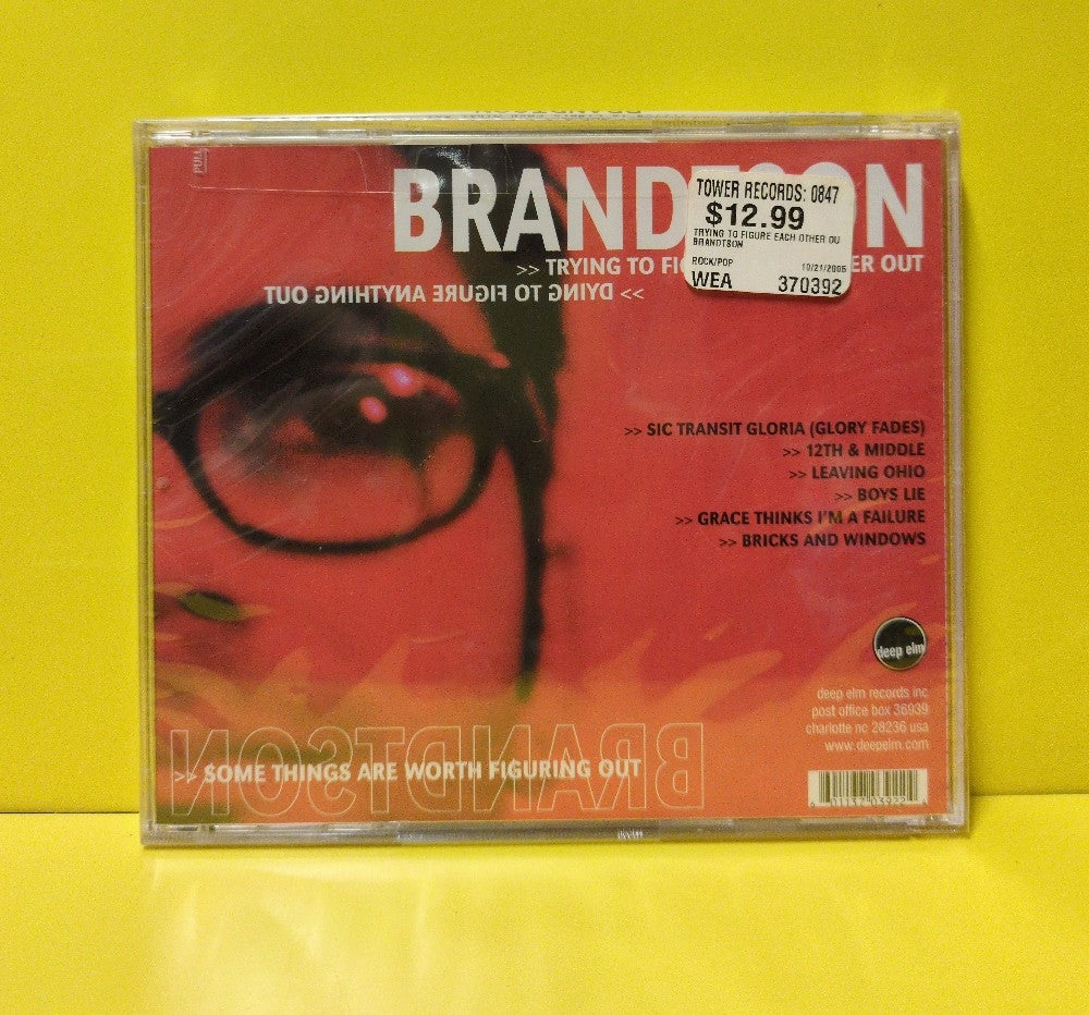 Brandtson - Trying To Figure Each Other Out - 2000 - DER-392 - New - Sealed - CDs