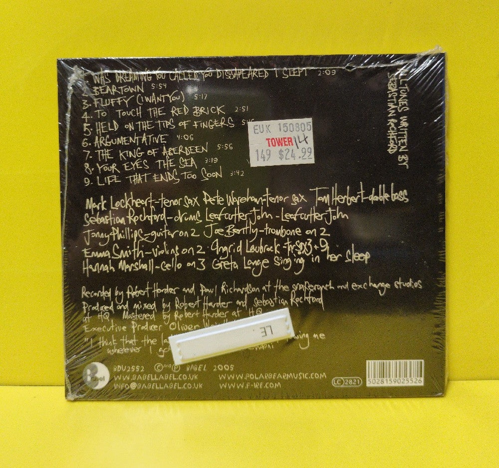 Polar Bear - Held On The Tips Of Fingers - 2005 - BDV2552 - New - Sealed - CDs - UK Import