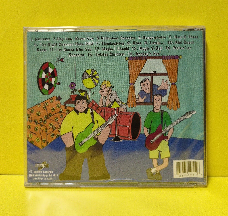 Spazboy - Bladow! - 1996 - IMM-1011 - New - Sealed - CDs