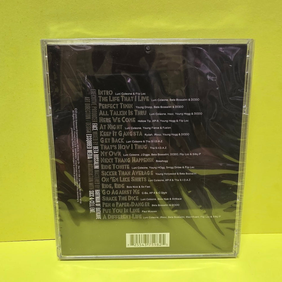 Luni Coleone - Anger Management - 2005 - New - Sealed - CDs