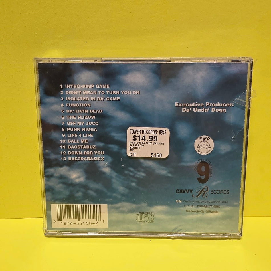 Da' Unda' Dogg - Fresh Out Da' Gatez: The Autobiography - 1997 - CAV 5150 - New - Sealed - CDs