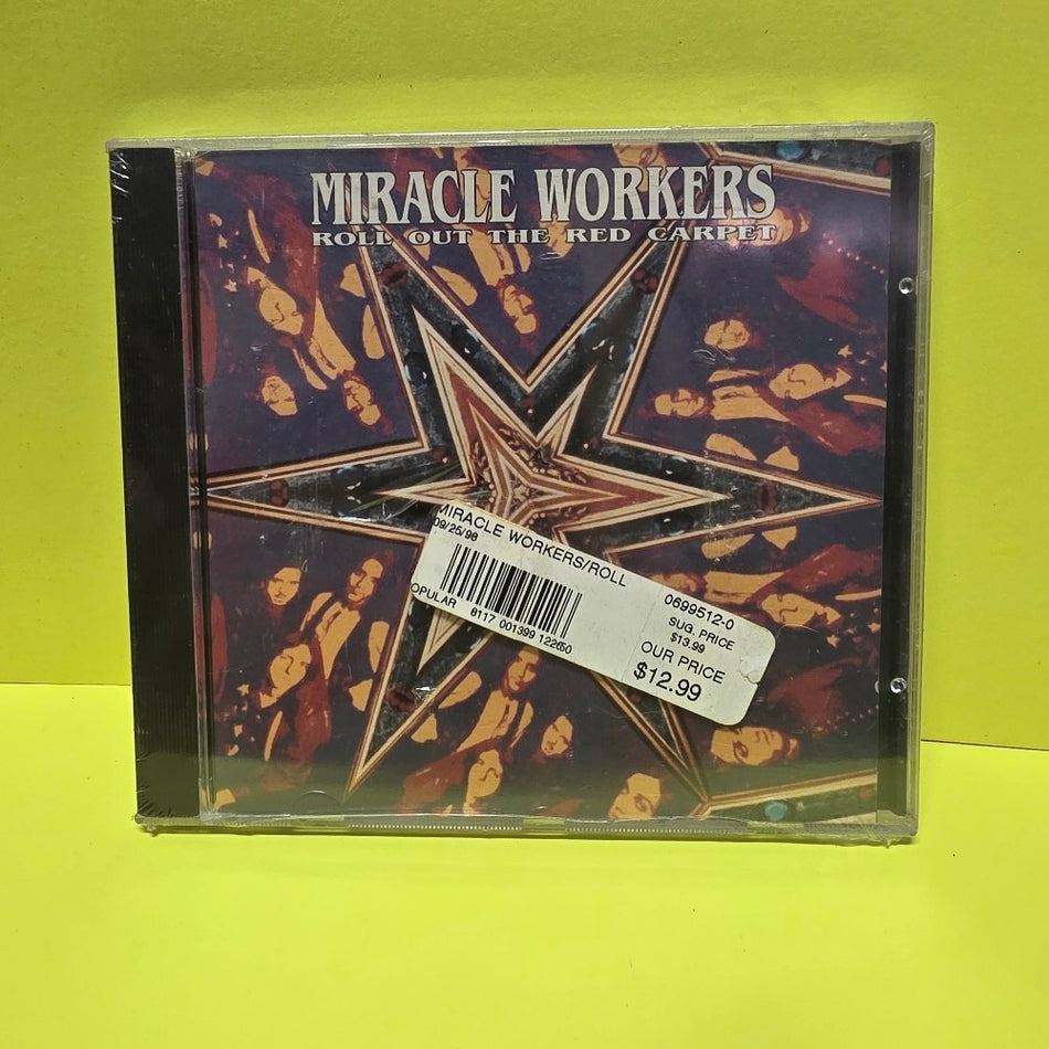 Miracle Workers - Roll Out The Red Carpet - 1991 - 51068-2 - New - Sealed - CDs