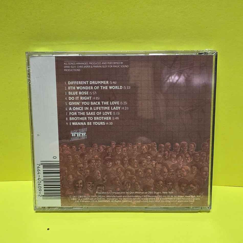 Isley Jasper Isley - Different Drummer - 1987 - ZK 40409 - New - Sealed - CDs
