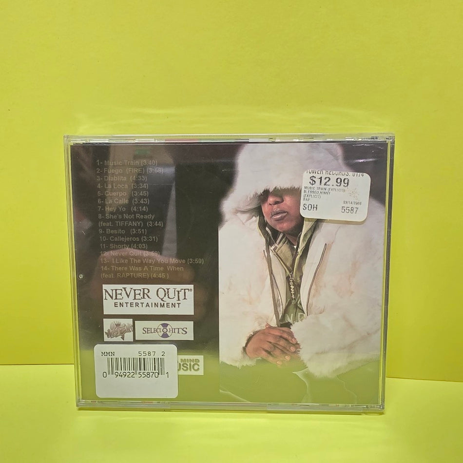 Vinny Blessed - Music Train - 2006 - MMN5587 - New - Sealed - CDs