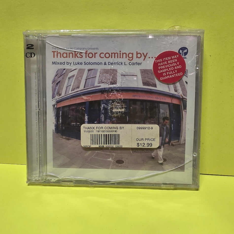 Luke Solomon & Derrick L. Carter - Thanks For Coming By... - 2001 - CMCCD103 - New - Sealed - CDs