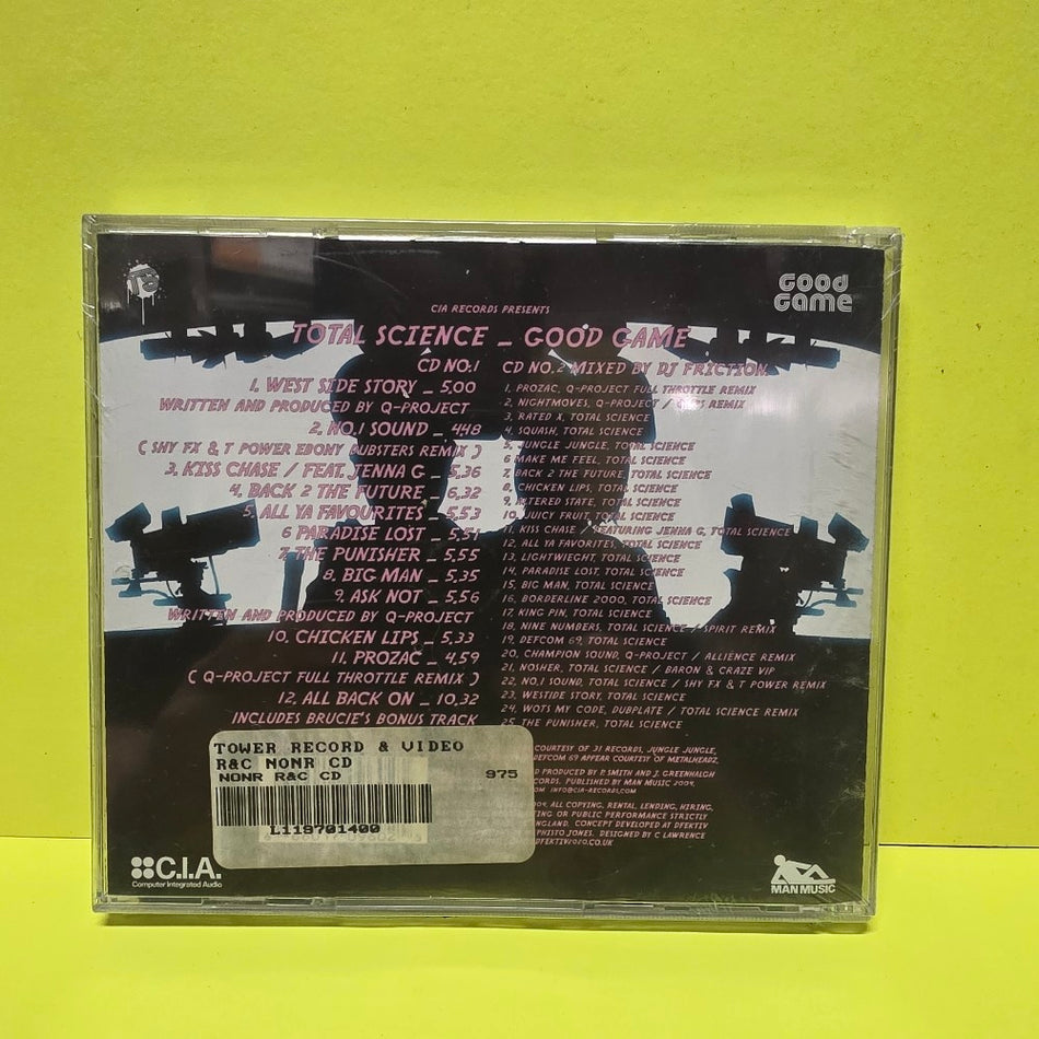 Total Science  - Good Game  - 2004 - CIACD 003 - New - Sealed - CDs