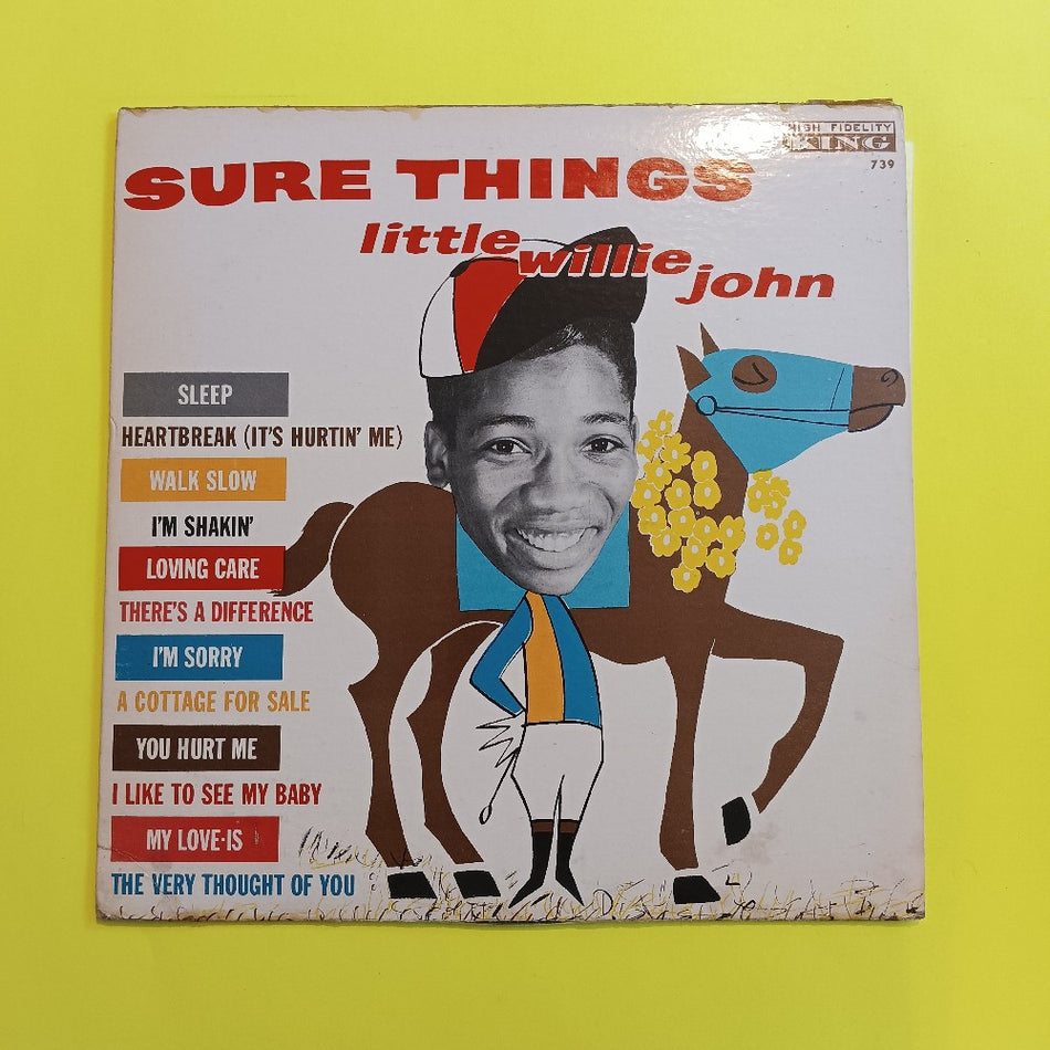 Little Willie John - Sure Things OG Mono - 1961 - KING 739 - Used - VG++ - Vinyl