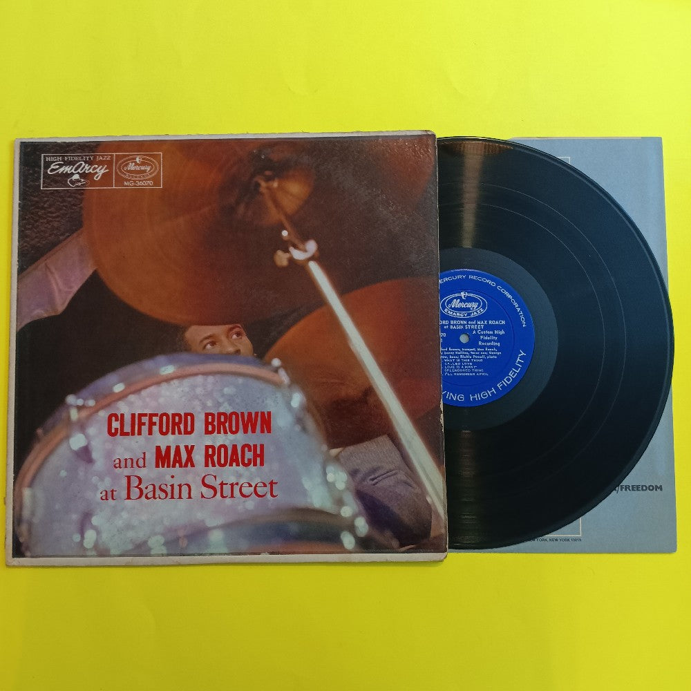 Clifford Brown and Max Roach - At Basin Street - 1958 -  MG 36070 - Used - VG - Vinyl