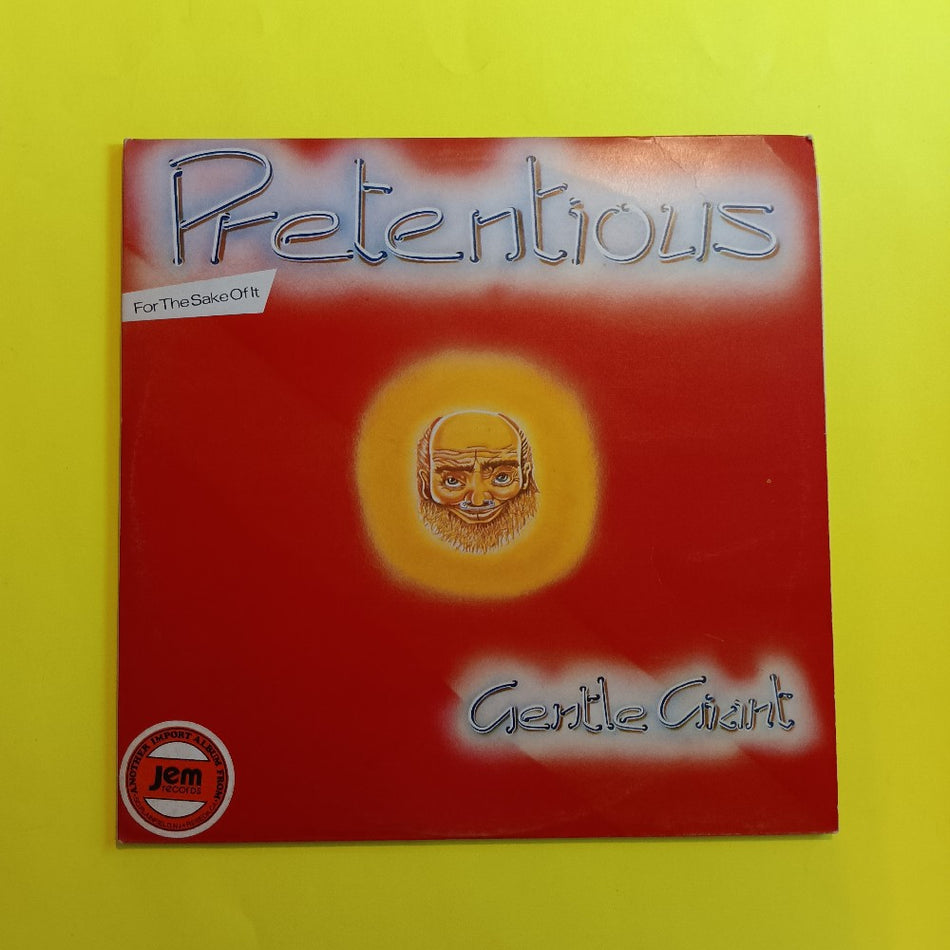 Gentile Giant - Pretentious / UK - 1977 - Vertigo 6641 629 - Used - EX - Vinyl