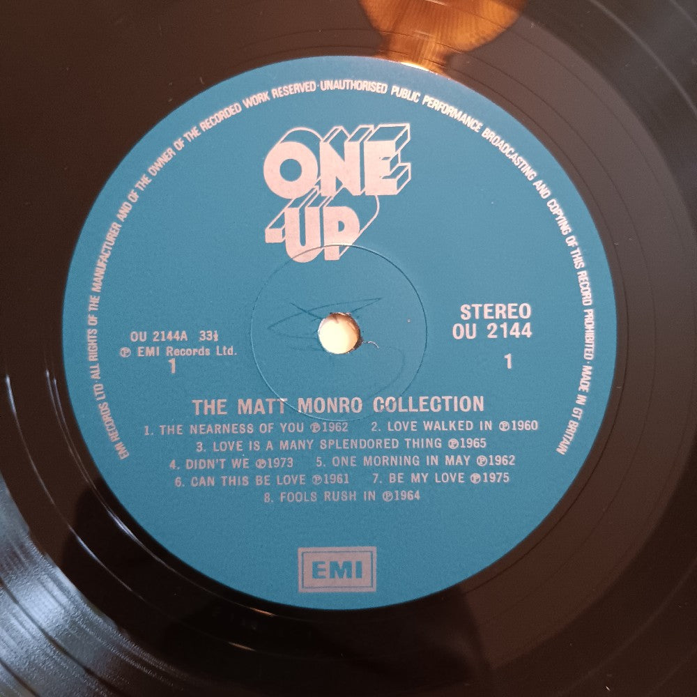 Matt Monro - The Matt Monro Collection / UK - 1976 - OU 2144 - Used - VG++ - Vinyl