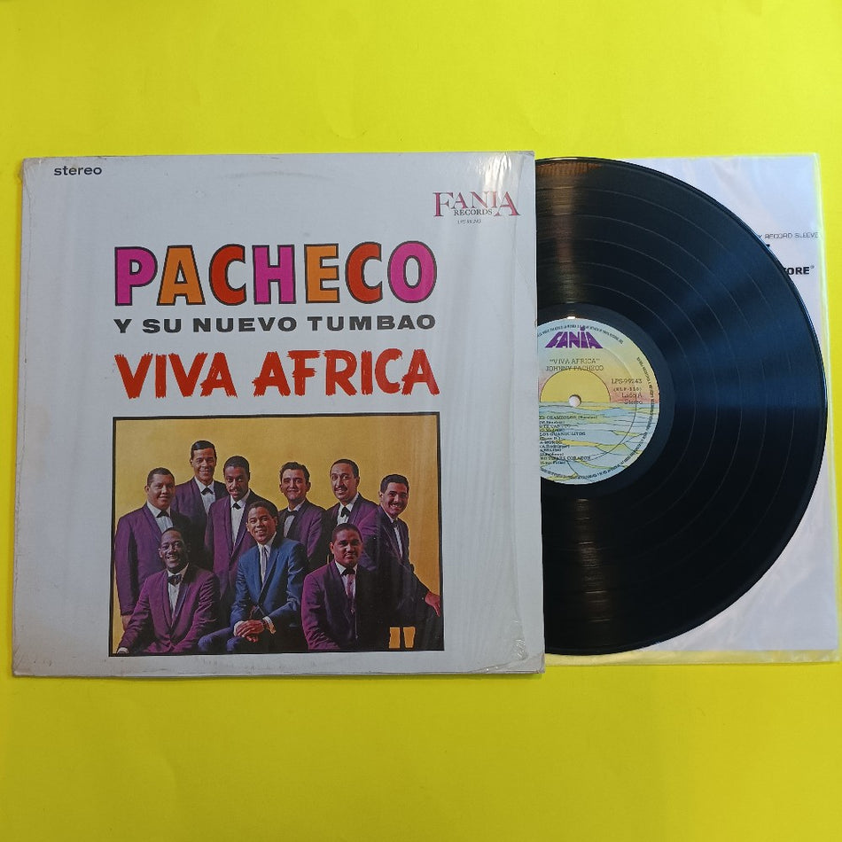 Pacheco Y Su Nuevo Tumbao - Viva Africa / Venezuela w. Shrink - 1979 - LPS-99.243 - Used - VG++ - Vinyl