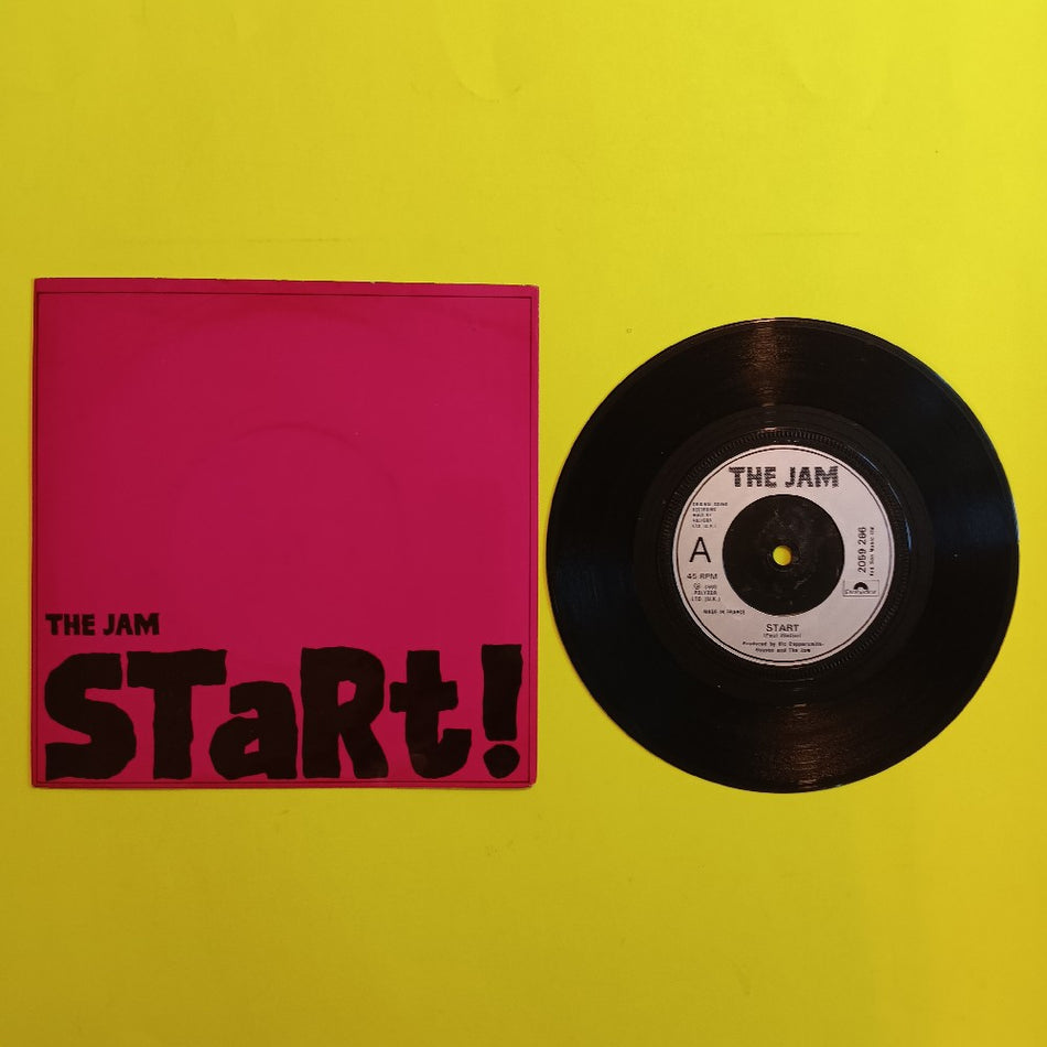 The Jam - Start! / Liza Radley France 7" - 1980 - 2059 266 - Used - VG++ - Vinyl