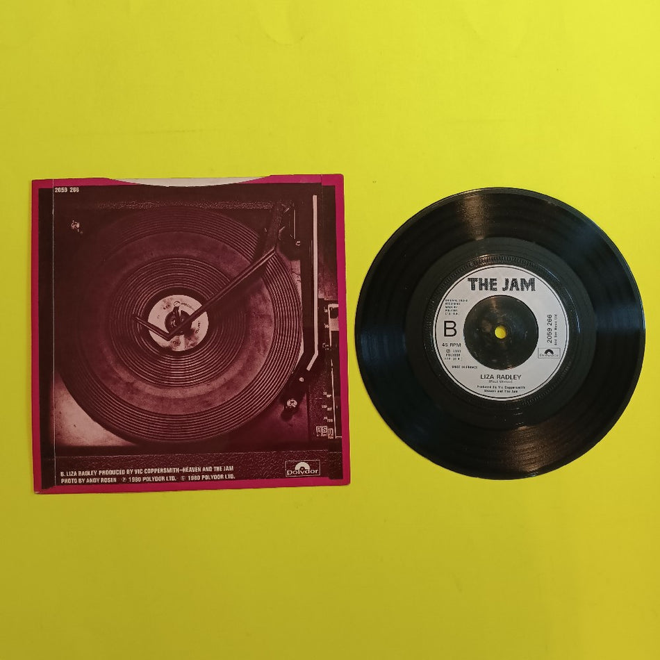 The Jam - Start! / Liza Radley France 7" - 1980 - 2059 266 - Used - VG++ - Vinyl