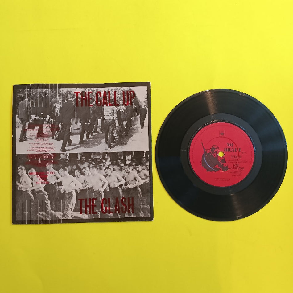 The Clash - The Call Up UK 7"  - 1980 - S CBS 9339 - Used - VG++ - Vinyl