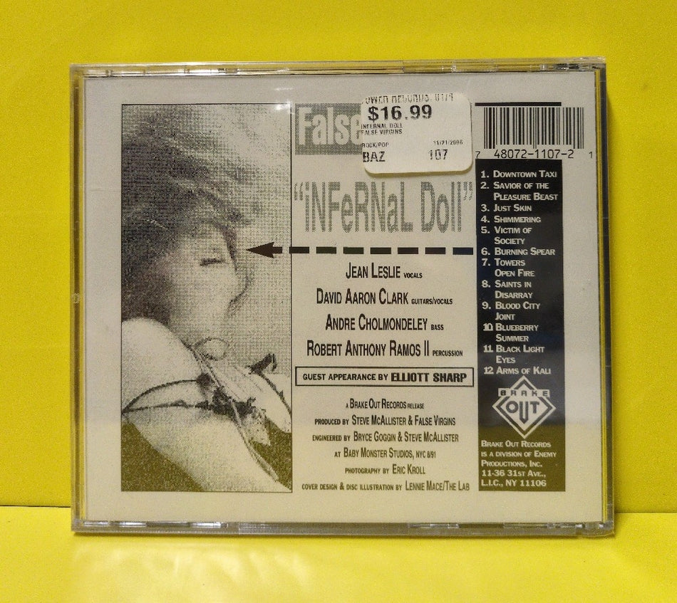 False Virgins - Infernal Doll - 1994 - OUT 107 - New - Sealed - CDs