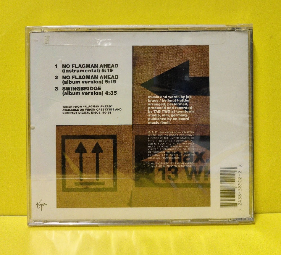 Tab Two - No Flagman Ahead - 1995 - 7243 8 38502 2 8 - New - Sealed - CDs